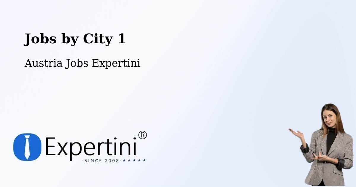 City Jobs in Austria - Expertini